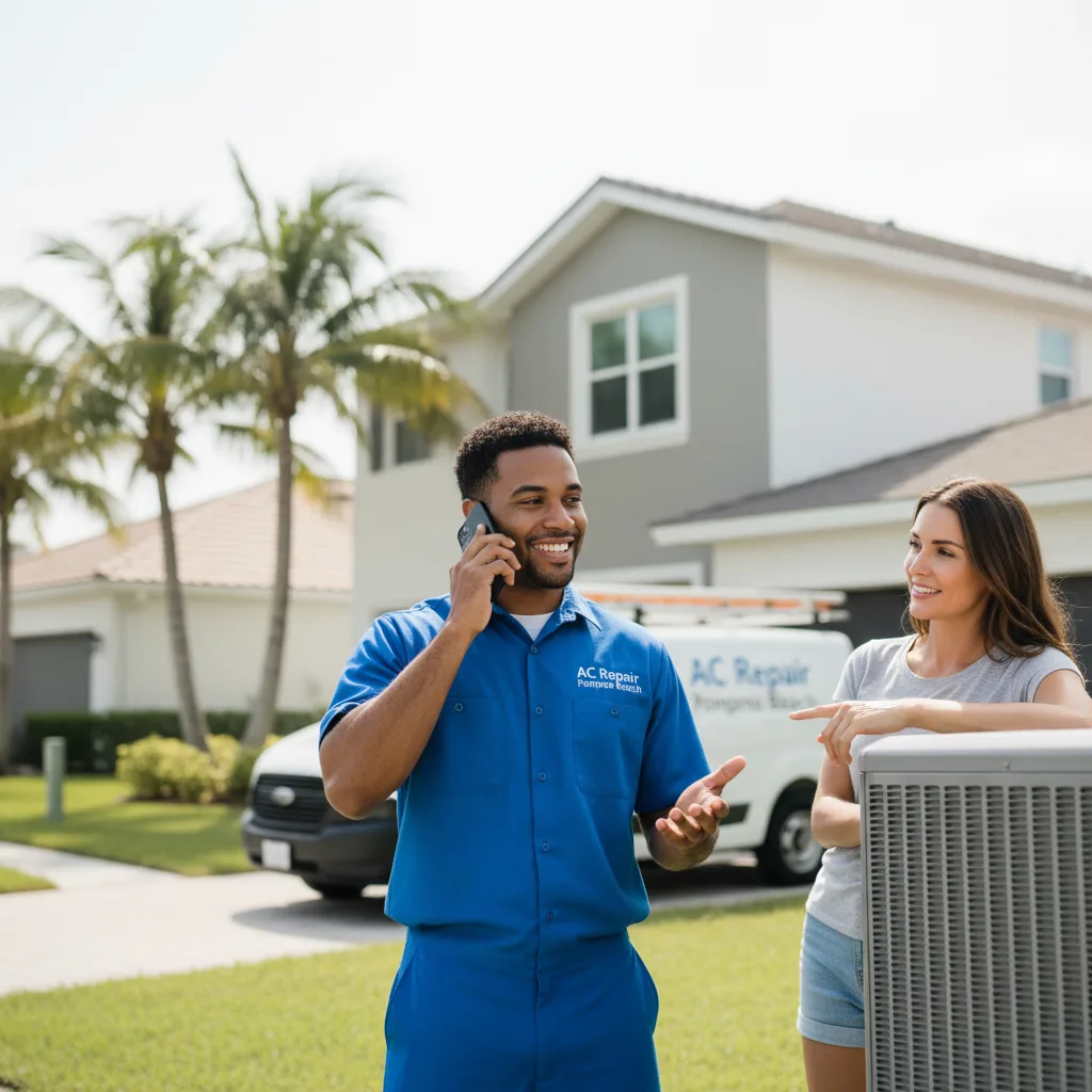 AC Repair Pompano Beach customer support in Booker